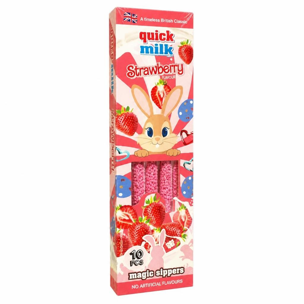 Dr. Moo Strawberry Flavour Magic Sipper 10 x 6g (60g)