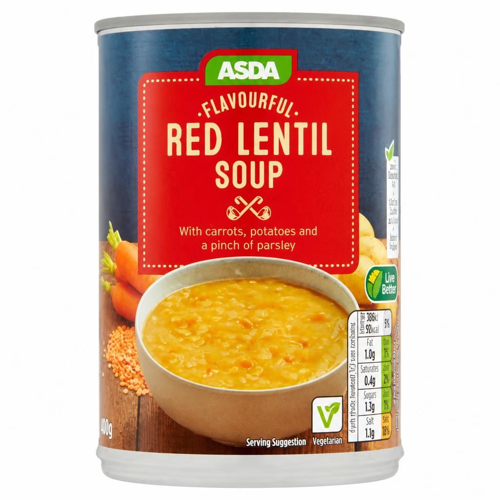 ASDA Hearty Red Lentil Soup 400g