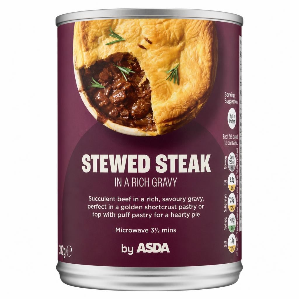 ASDA Stewed Steak in a Rich Gravy 392g