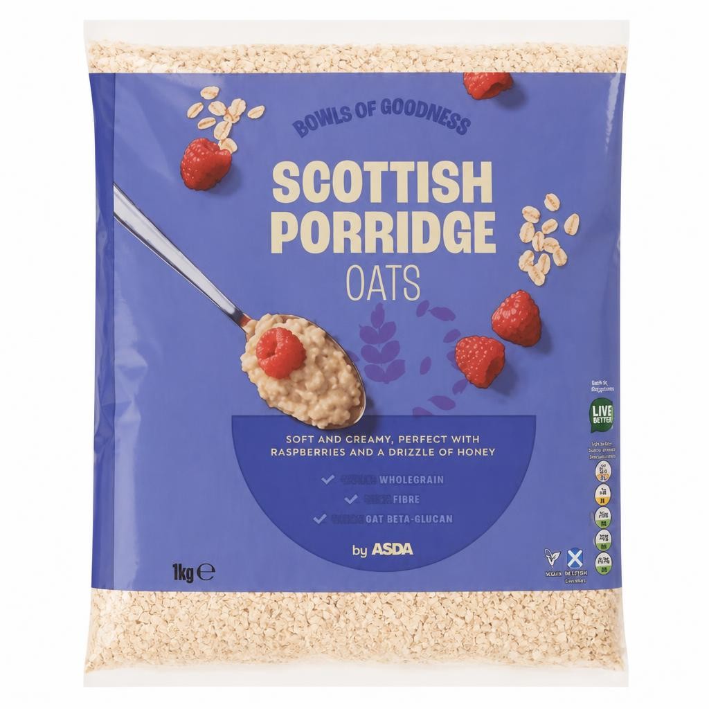 ASDA Scottish Porridge Oats 1kg