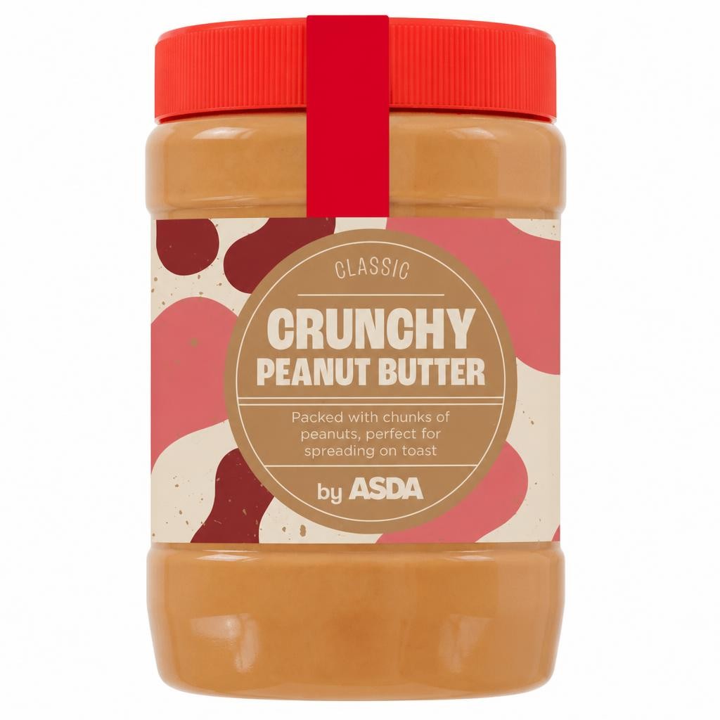 ASDA Classic Crunchy Peanut Butter 700g