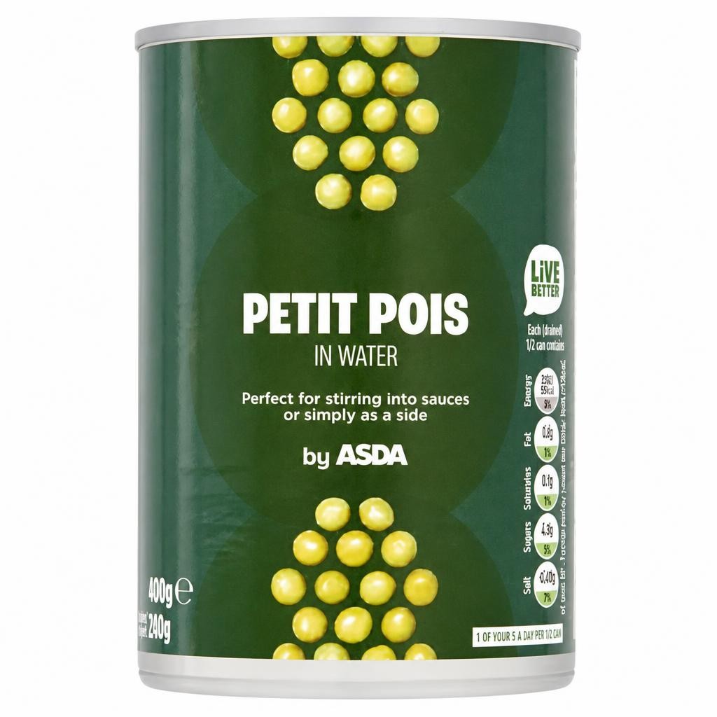 ASDA Petit Pois in Water 400g