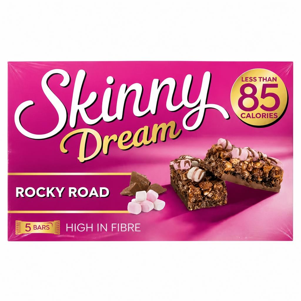 Skinny Dream Dream Rocky Road Bars 5 x 20g