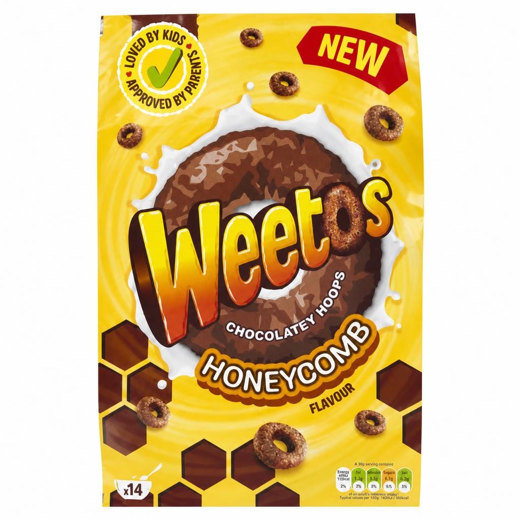 Weetos Chocolatey Hoops Honeycomb Flavour 420g