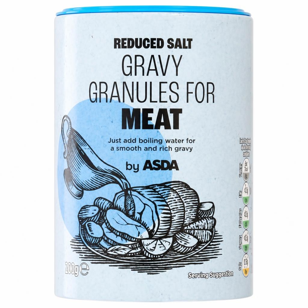 ASDA Reduced Salt Gravy Granules for Meat 200g