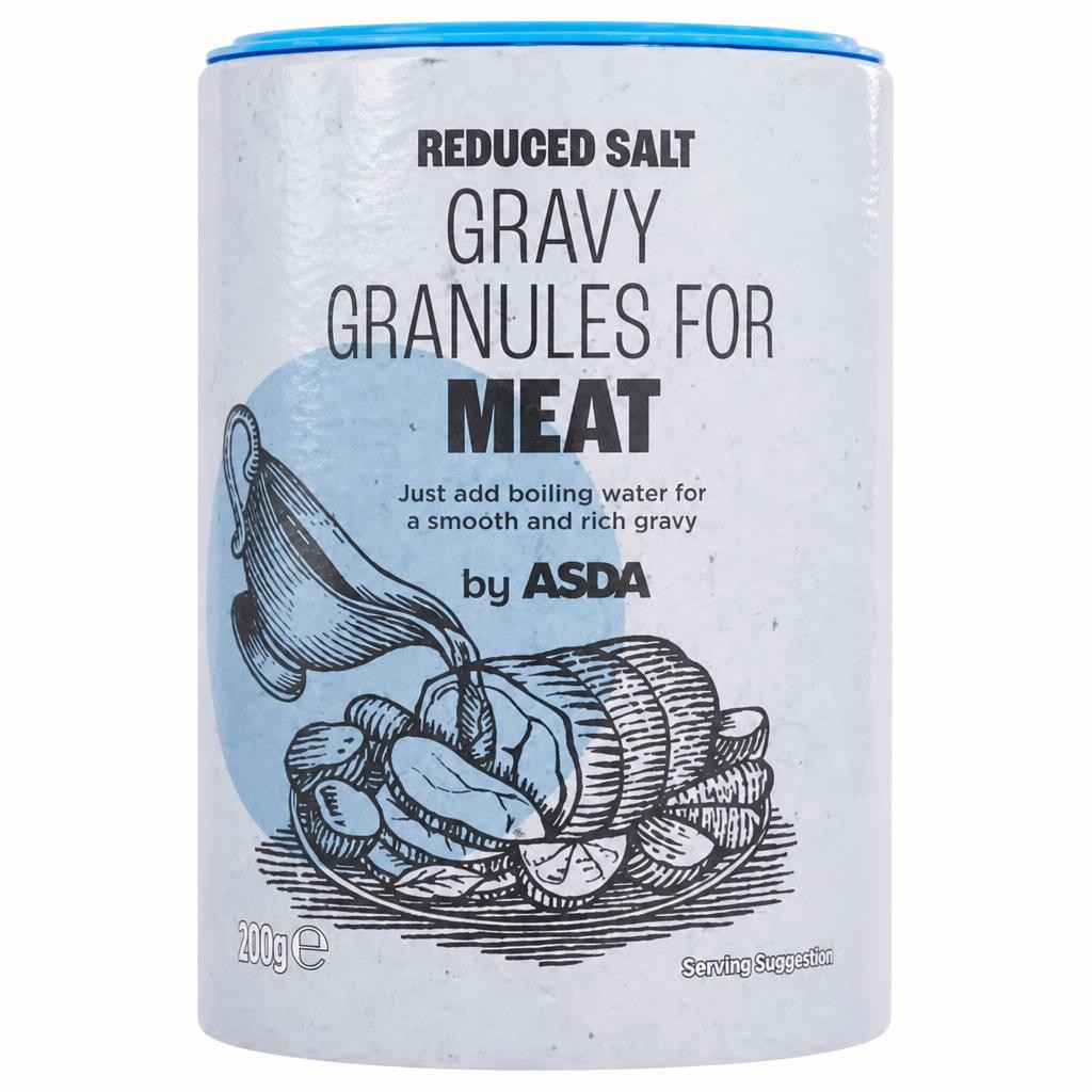 ASDA Reduced Salt Gravy Granules for Meat 200g