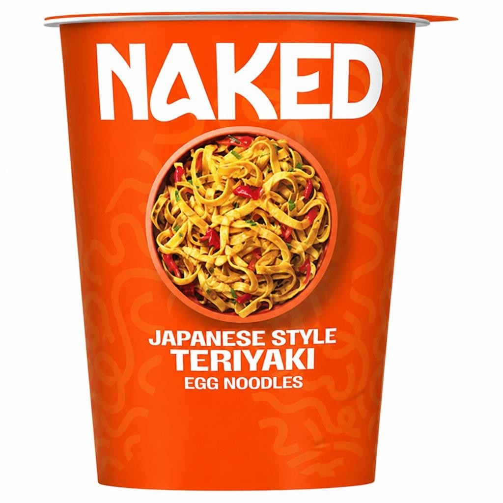Naked Japanese Style Teriyaki Egg Noodles 78g