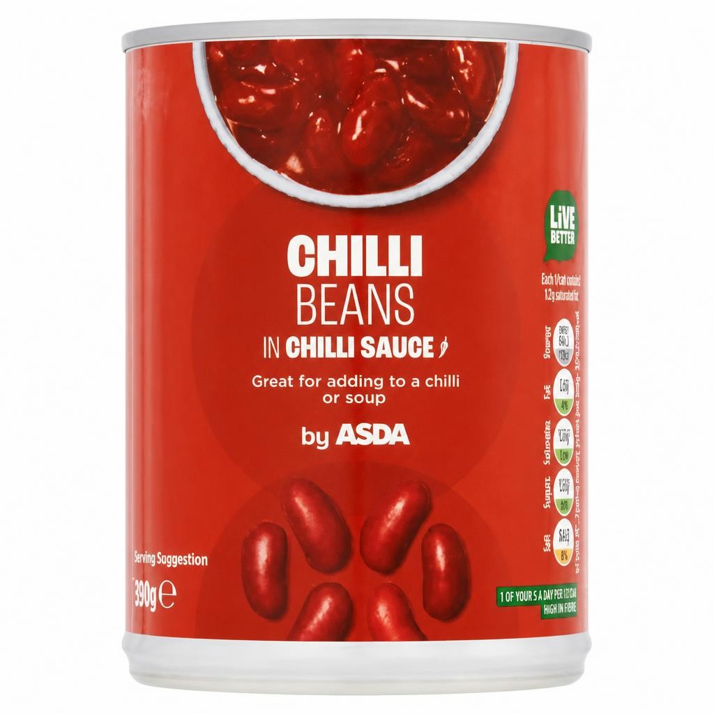 ASDA Chilli Beans in Chilli Sauce 390g