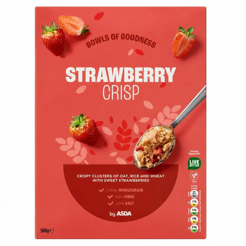 ASDA Strawberry Crisp 500g
