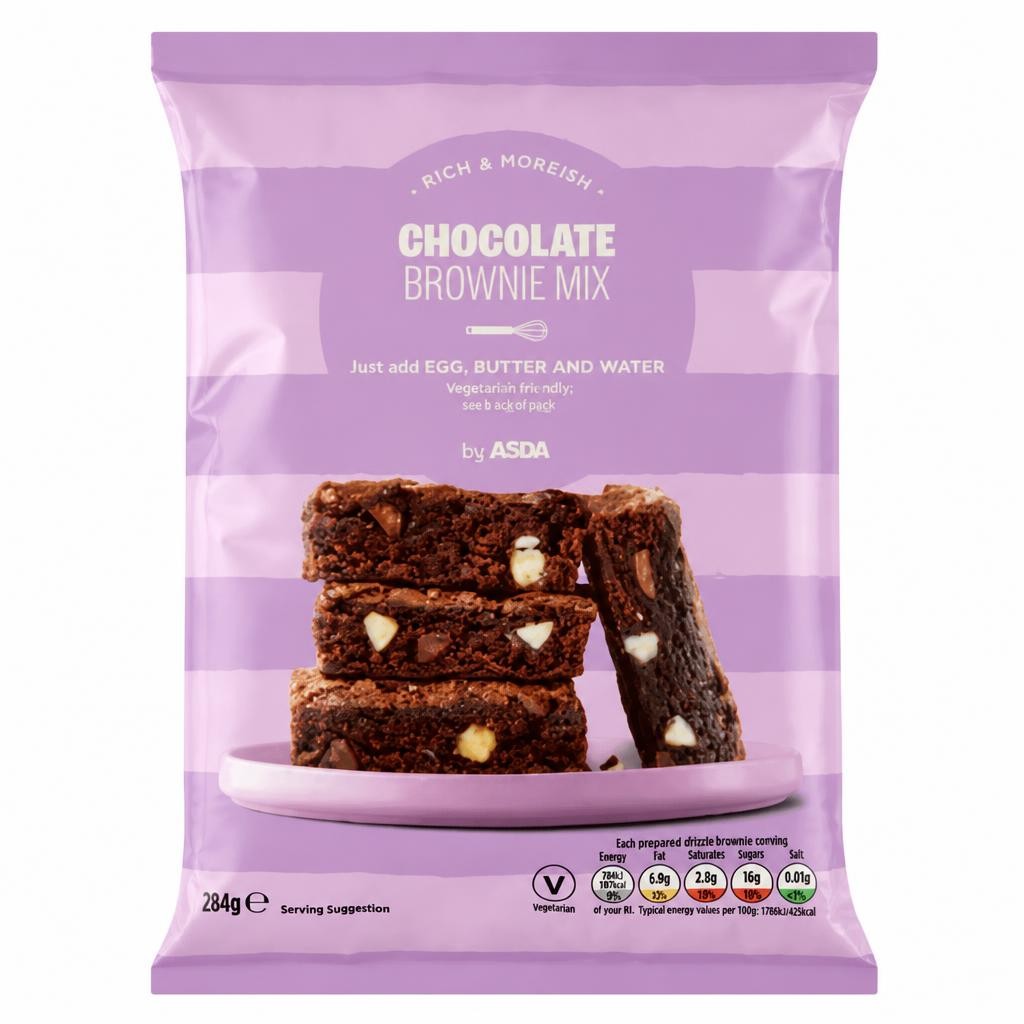 ASDA Chocolate Brownie Mix 284g
