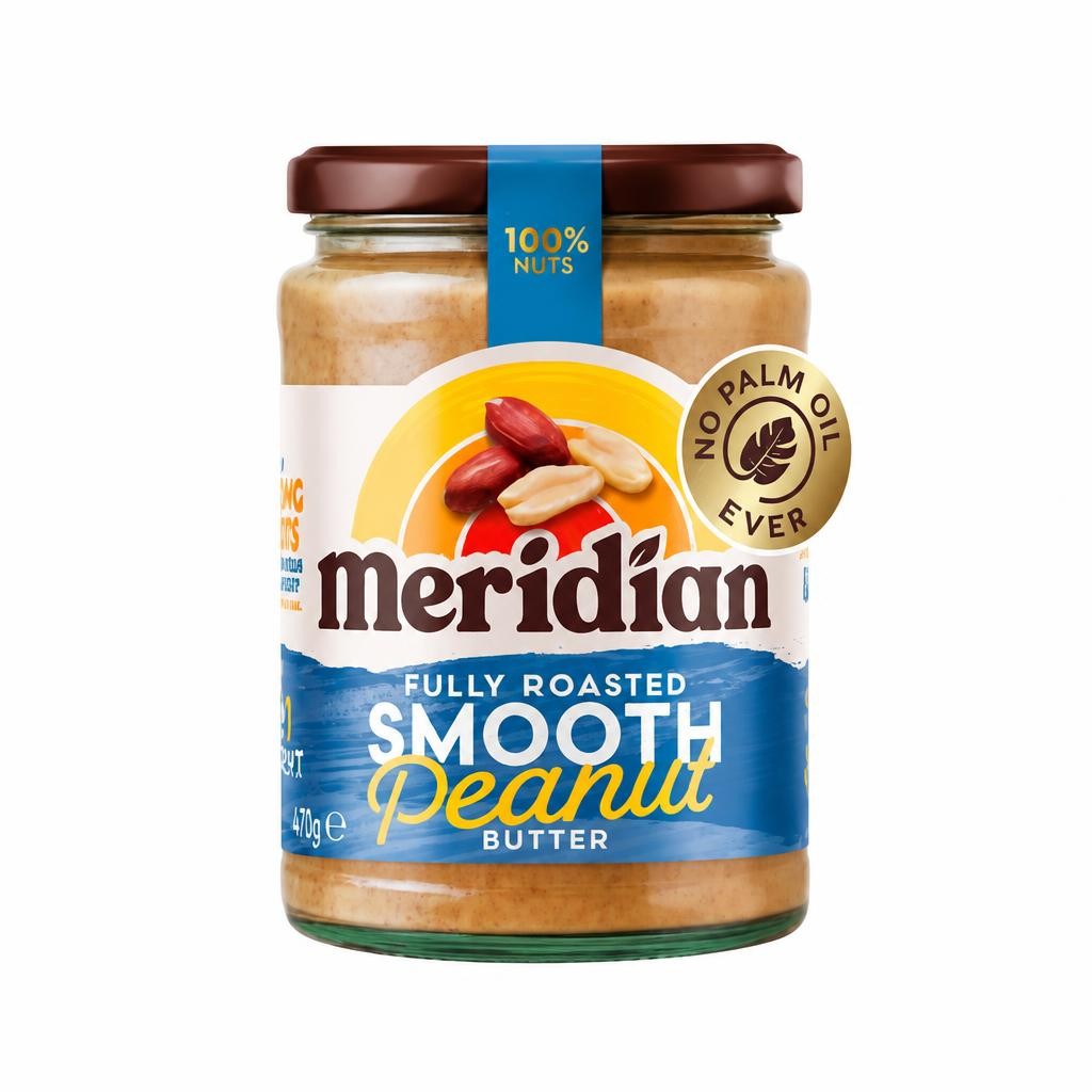 Meridian Smooth Peanut Butter 470g