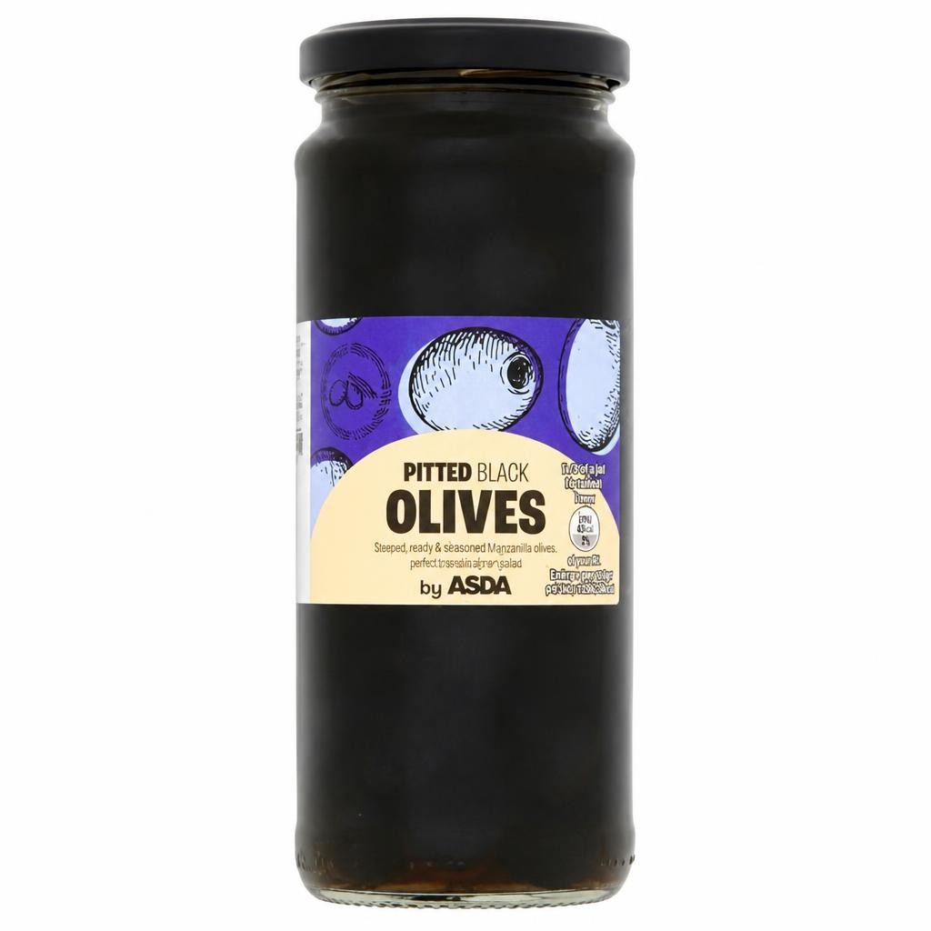 ASDA Pitted Black Olives 310g