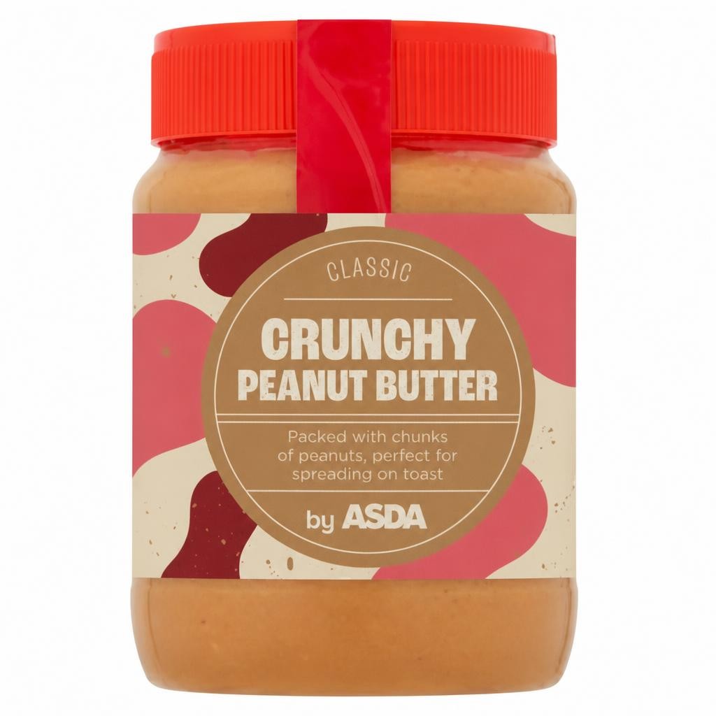 ASDA Classic Crunchy Peanut Butter 340g