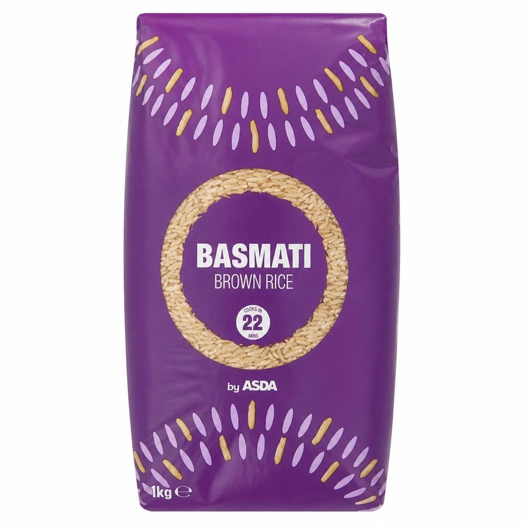 ASDA Basmati Brown Rice 1kg