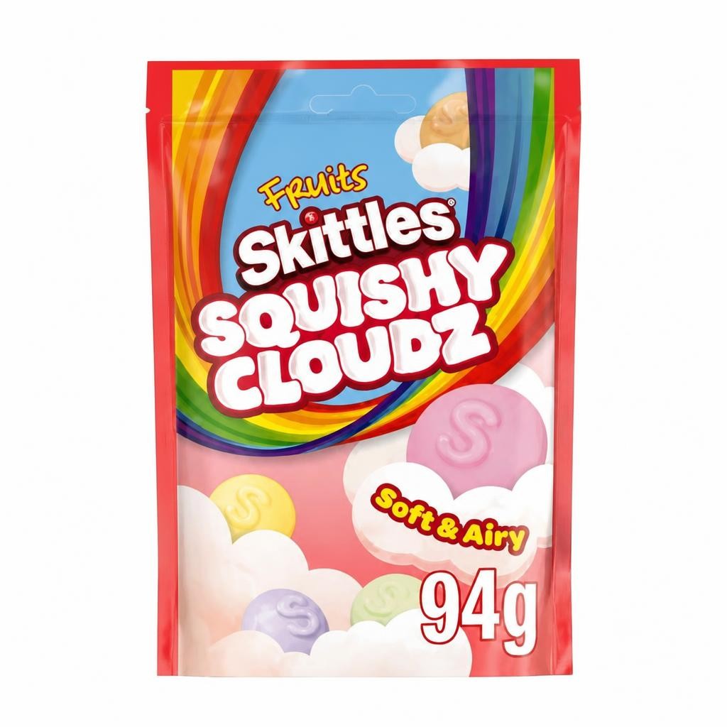 Skittles Squishy Cloudz Fruits Sweets 94g