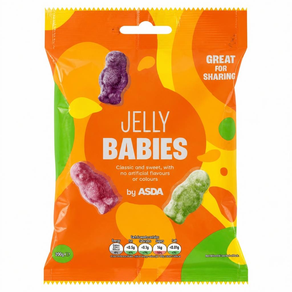 ASDA Jelly Babies 190g