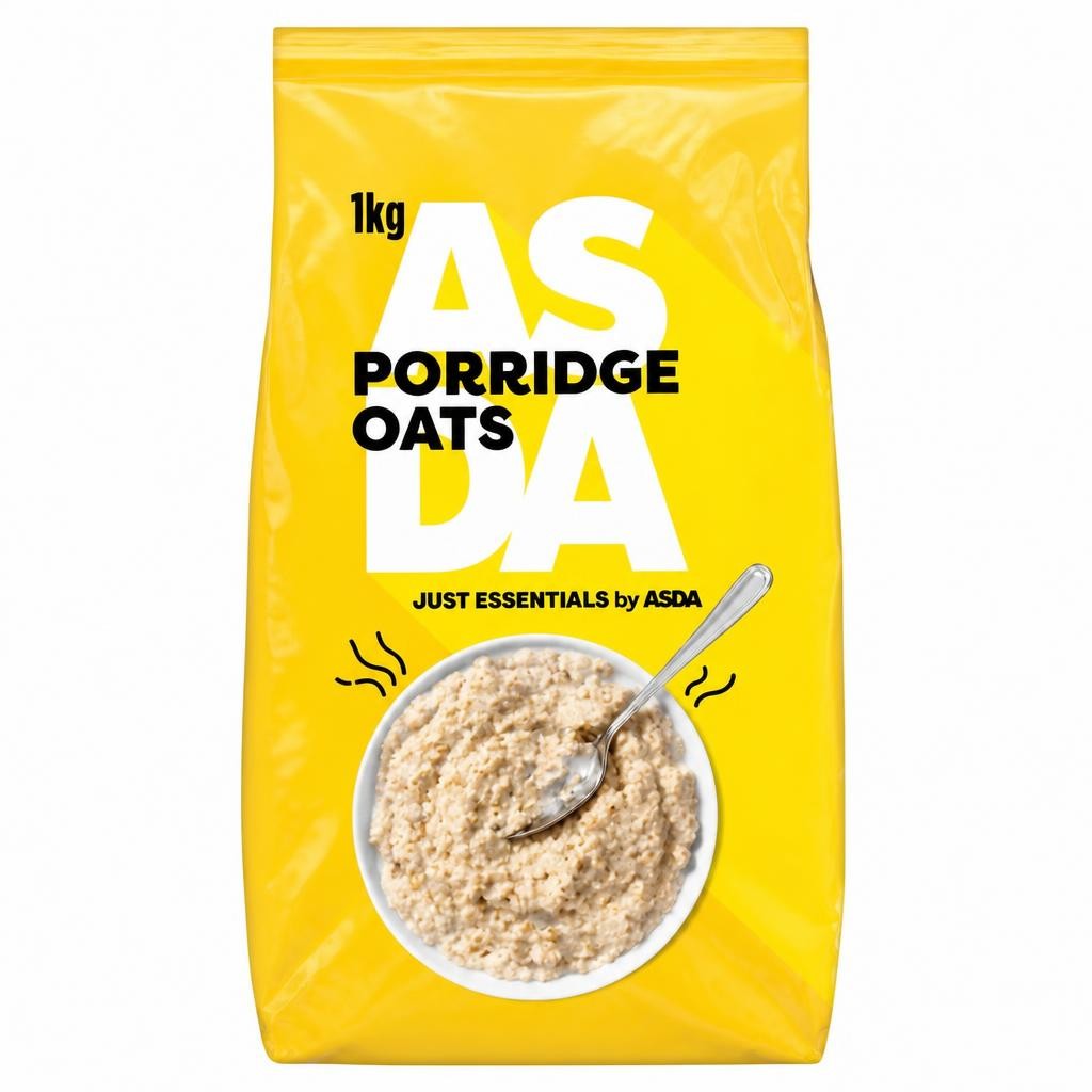 JUST ESSENTIALS by ASDA Just Essentials Porridge Oats 1kg