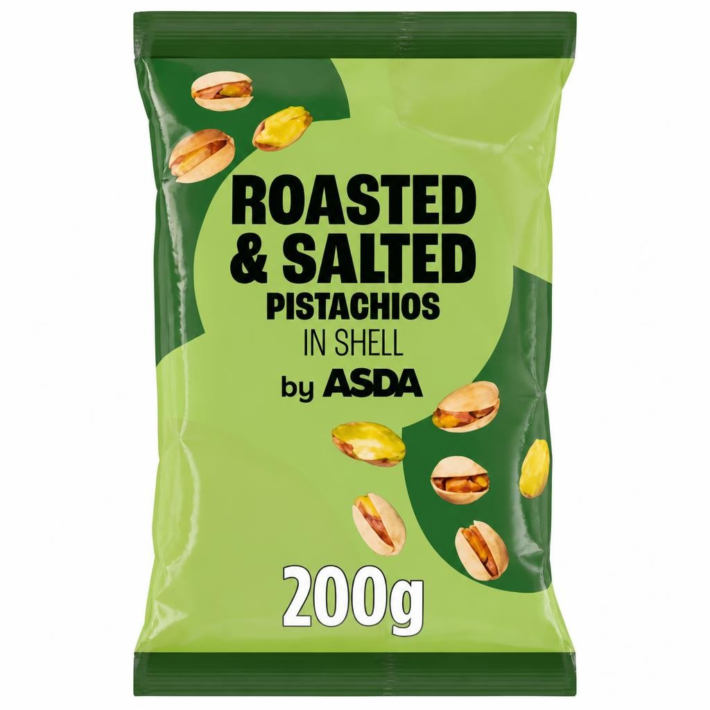 ASDA Roasted & Salted Pistachios in Shell 200g
