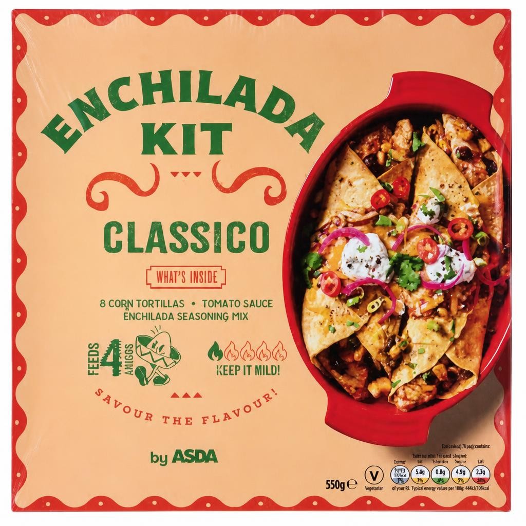 ASDA Classico Enchilada Kit 550g