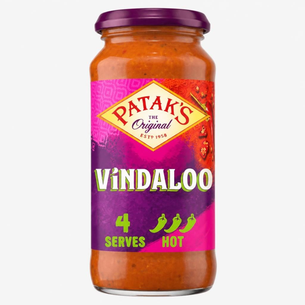 Patak's Vindaloo Curry Sauce 450g