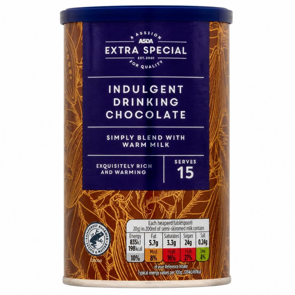 ASDA Extra Special Fairtrade indulgent Drinking Chocolate
