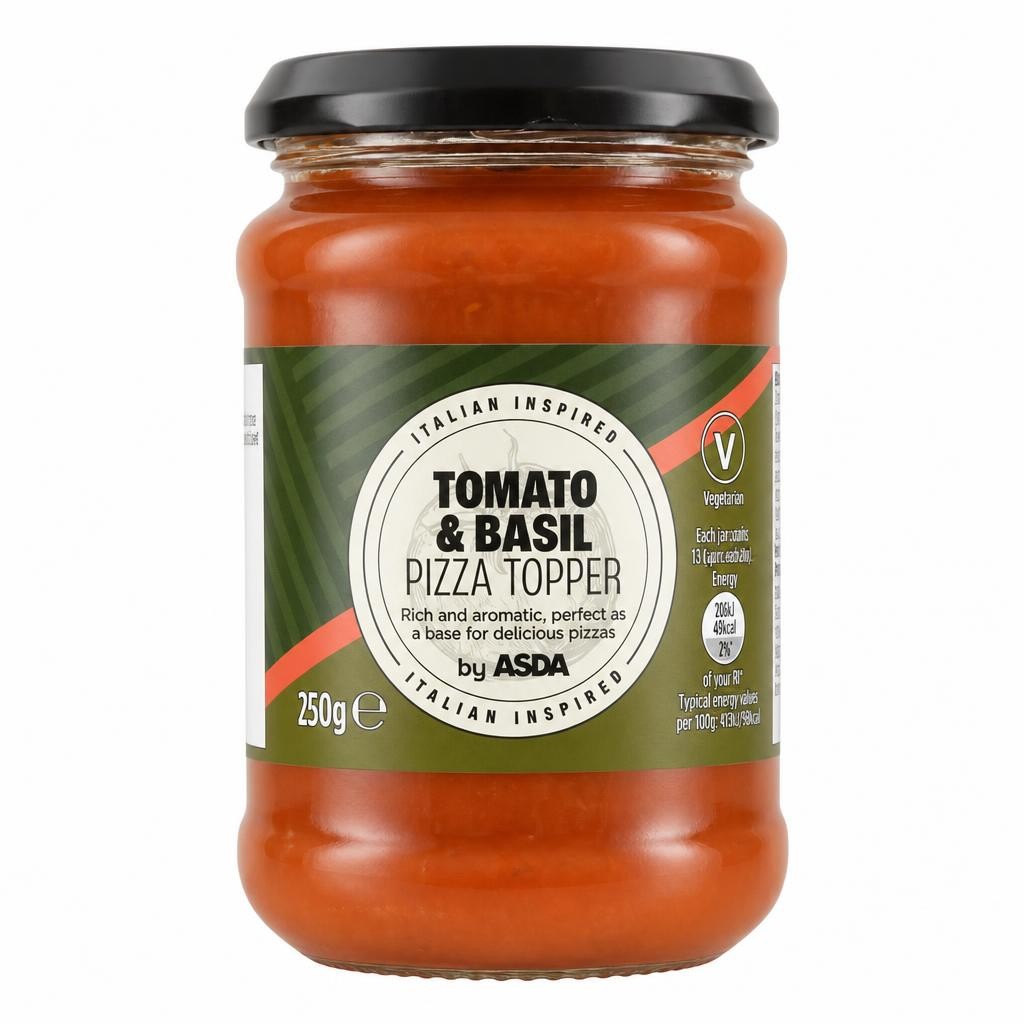 ASDA Tomato & Basil Pizza Topper 250g