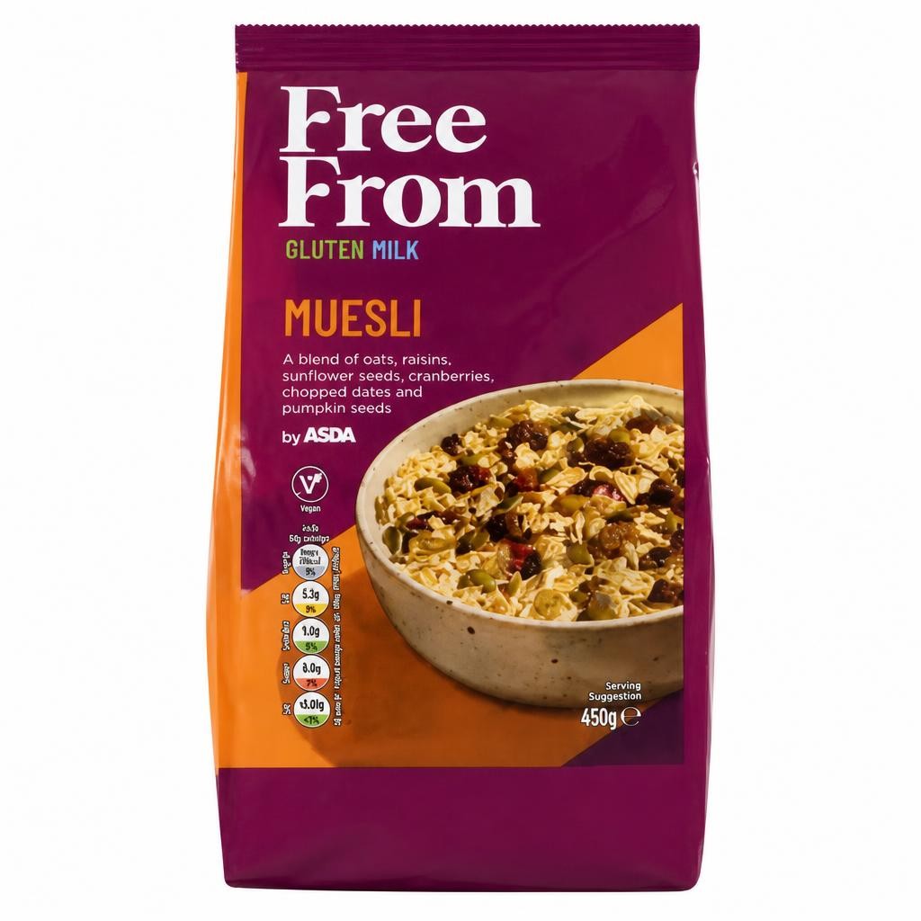 ASDA Free From Free From by  Muesli 450g