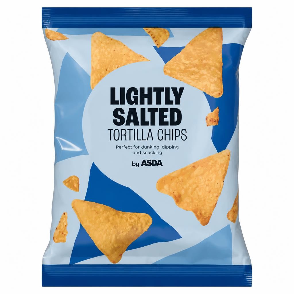 ASDA Lightly Salted Tortilla Chips 180g