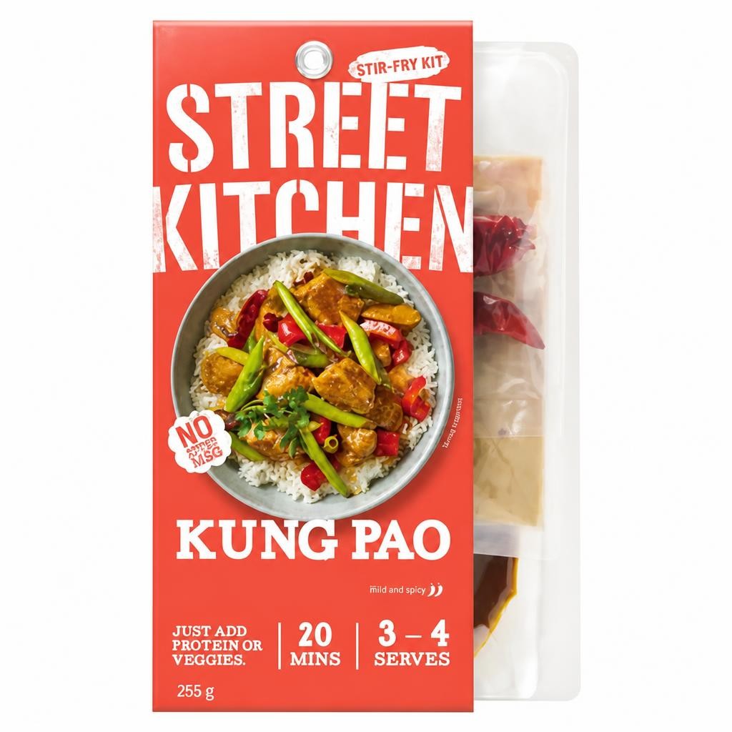 Street Kitchen Stir-Fry Kit Kung Pao 255g