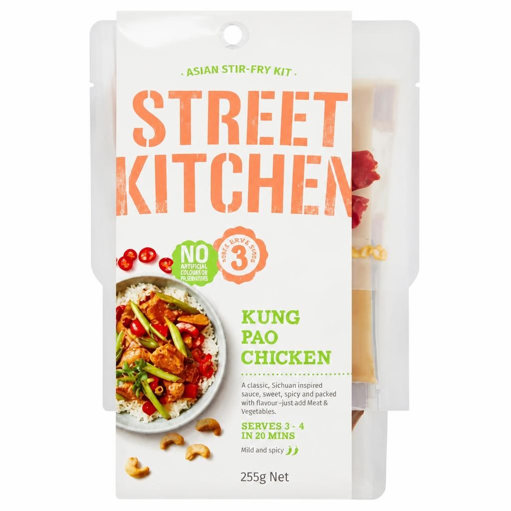 Street Kitchen Asian Stir-Fry Kit Kung Pao Chicken 255g
