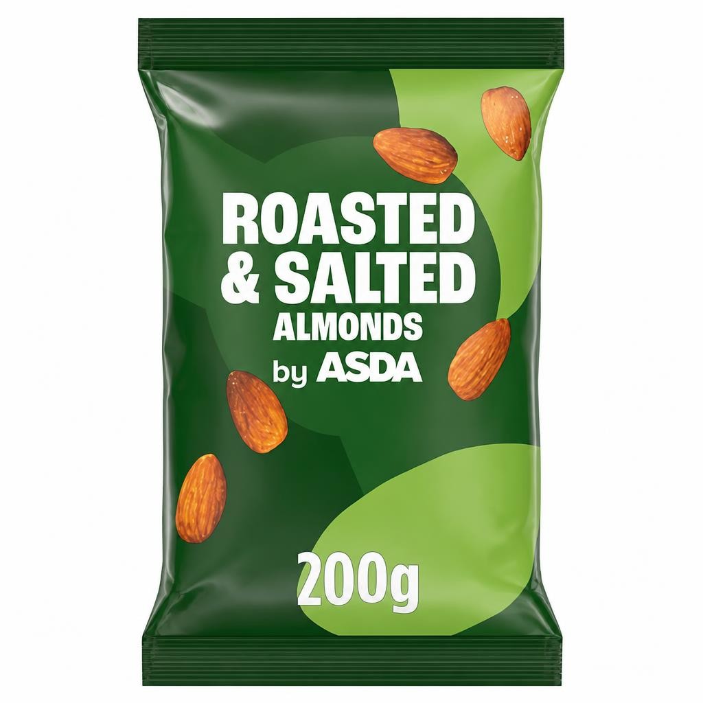 ASDA Roasted & Salted Almonds 200g