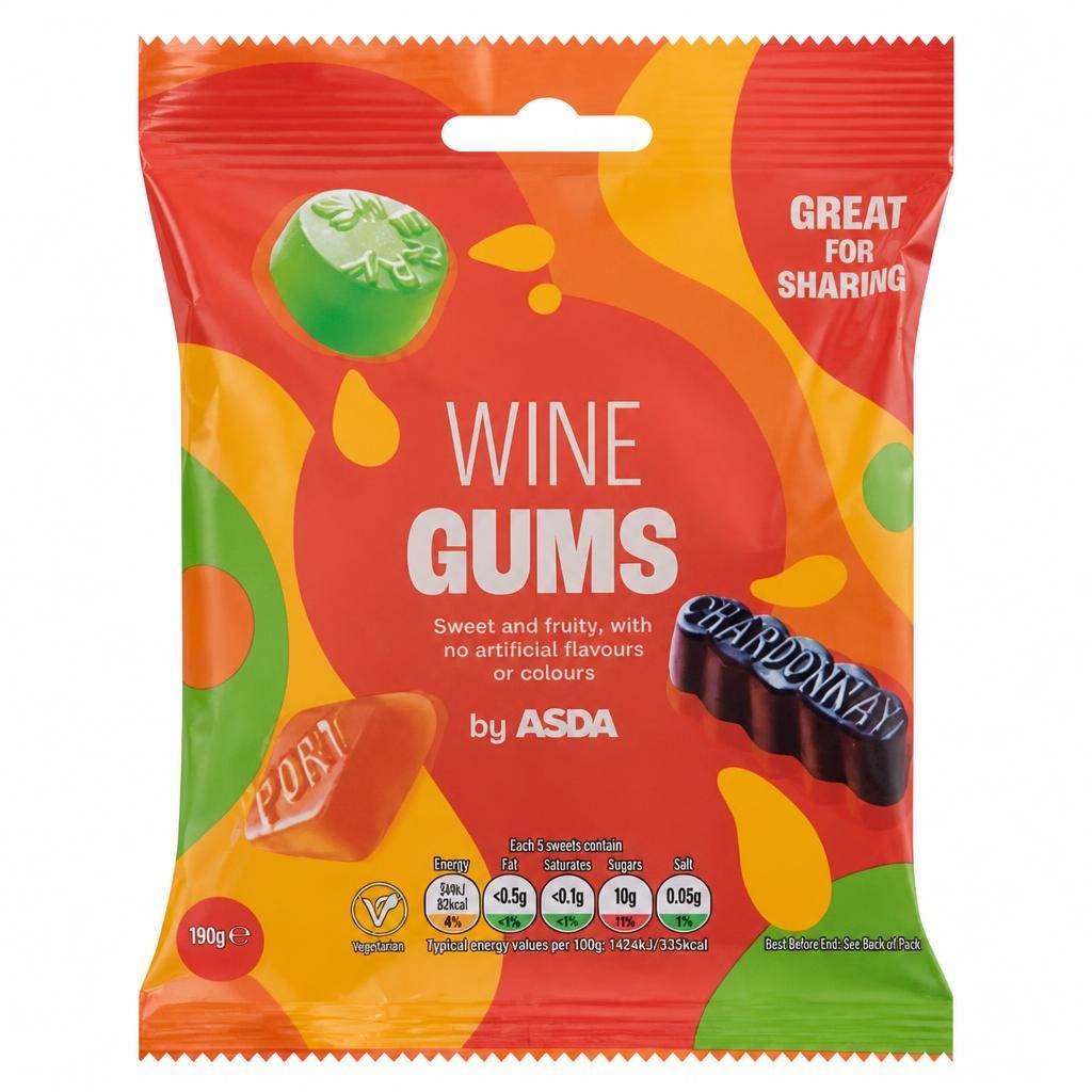 ASDA Wine Gums 190g