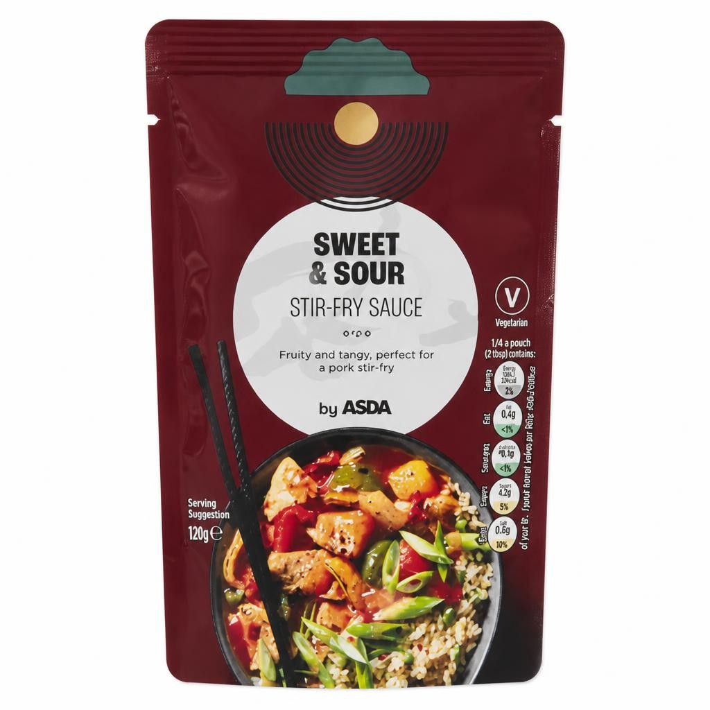 ASDA Sweet & Sour Stir-Fry Sauce 120g