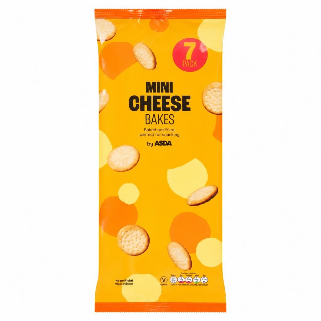 ASDA Mini Cheese Bakes 7 x 24g (168g)
