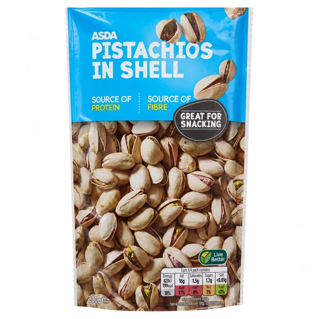 ASDA Pistachios in Shell 200g