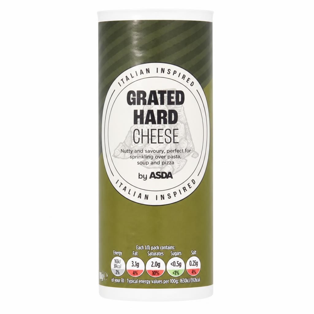 ASDA Grated Hard Cheese 80g
