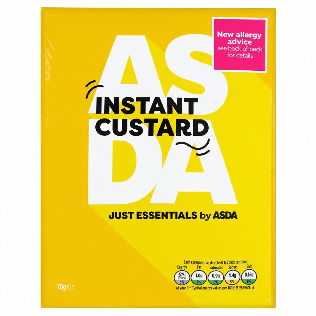 JUST ESSENTIALS by ASDA Just Essentials Instant Custard 70g