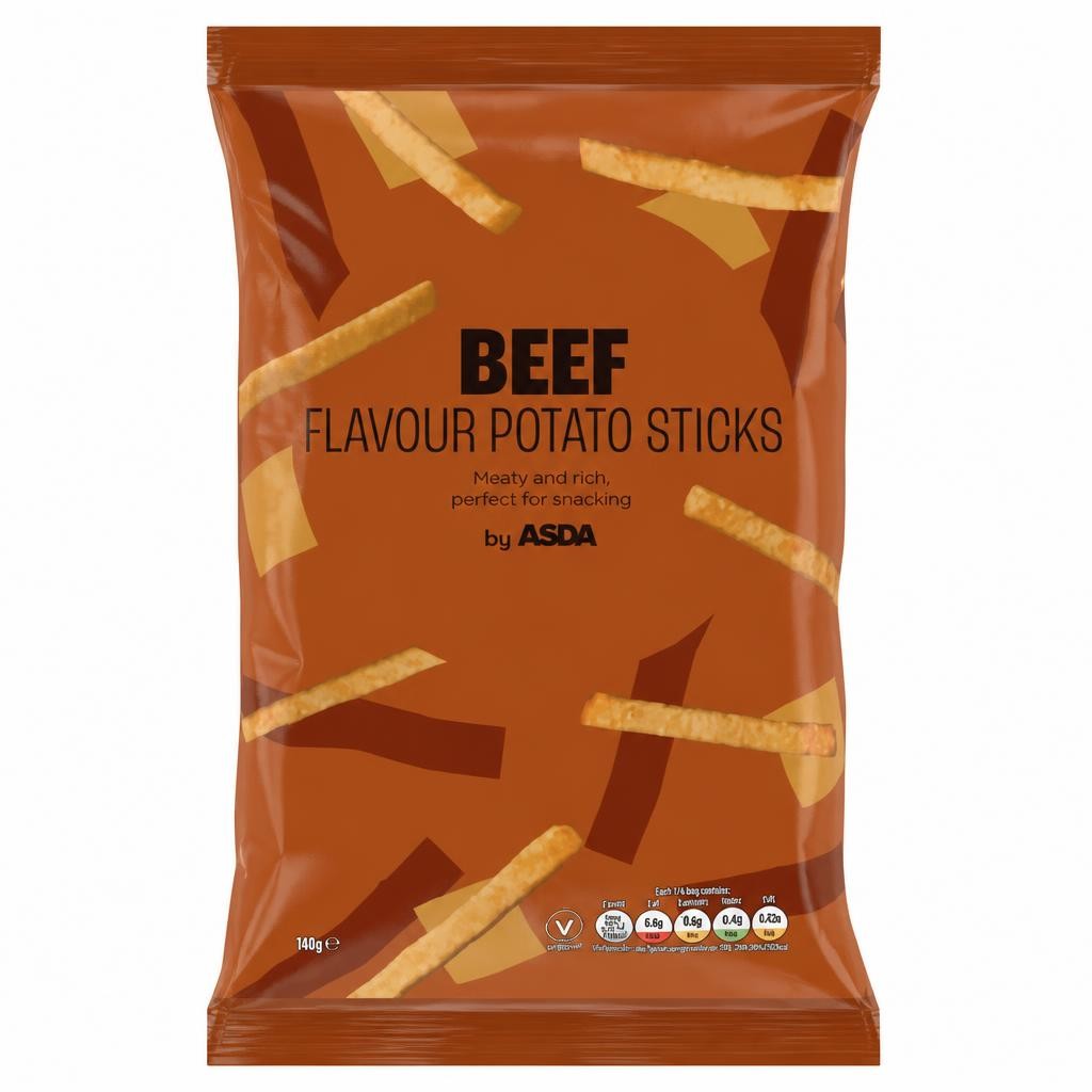 ASDA Beef Flavour Potato Sticks 150g
