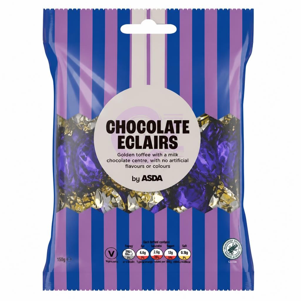 ASDA Chocolate Eclairs 170g