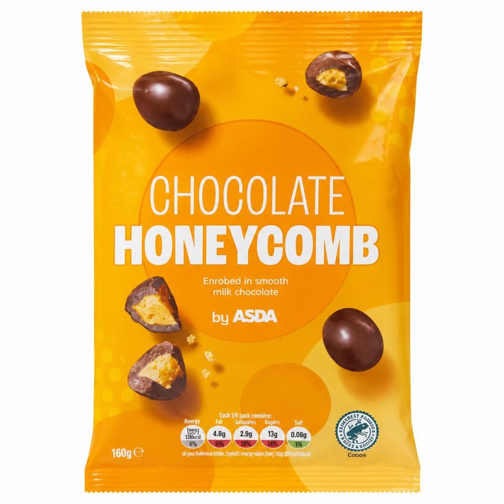 ASDA Chocolate Honeycomb 140g