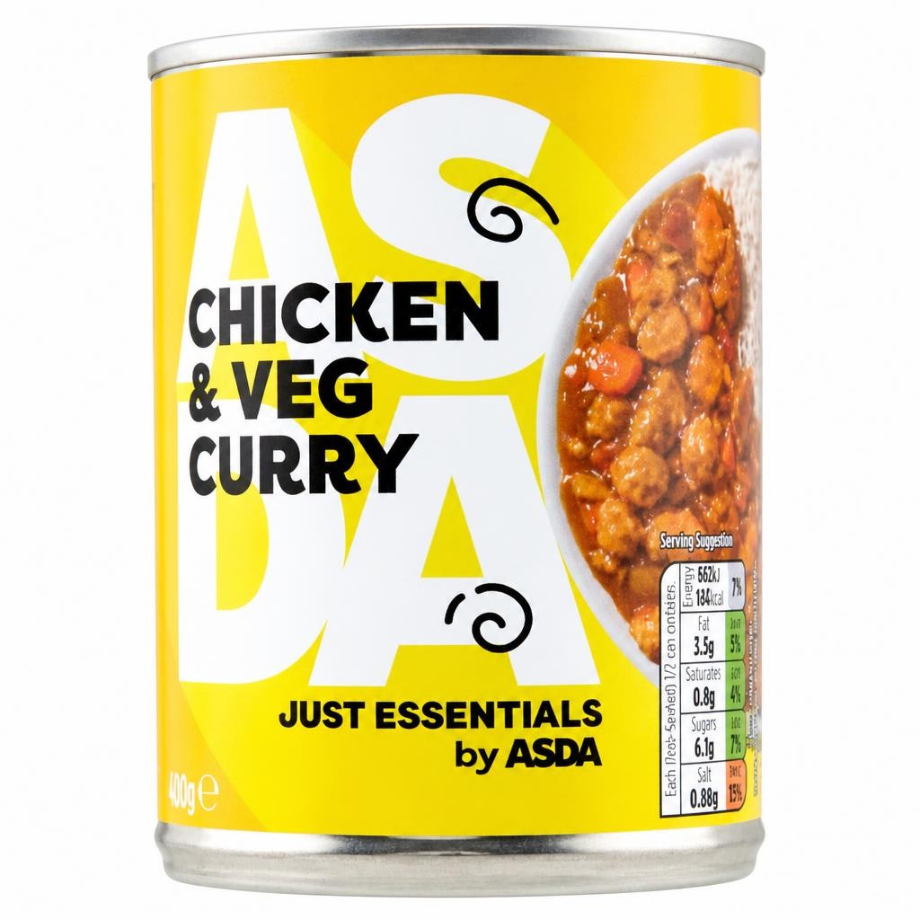 JUST ESSENTIALS by ASDA Chicken & Veg Curry 392g