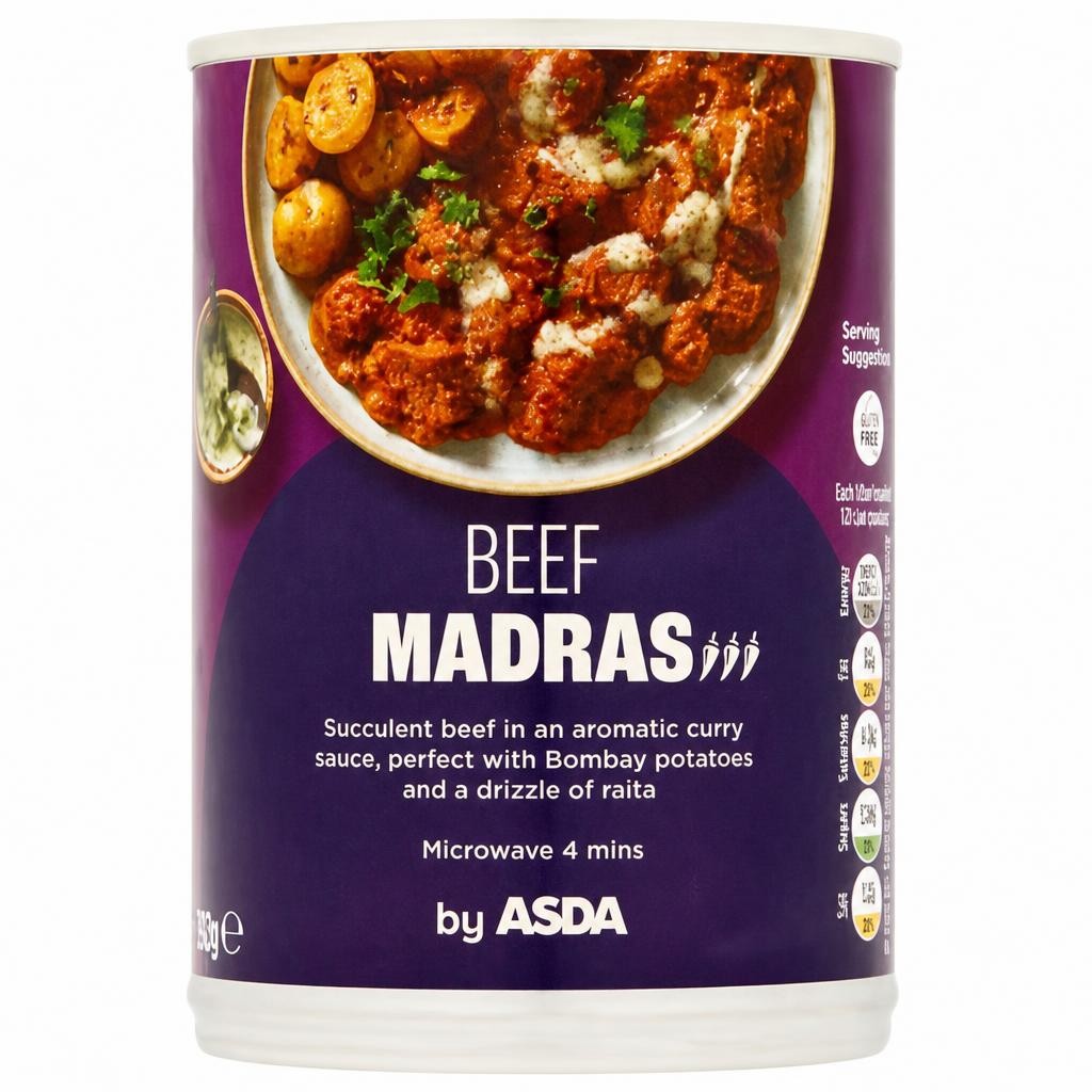 ASDA Beef Madras 392g