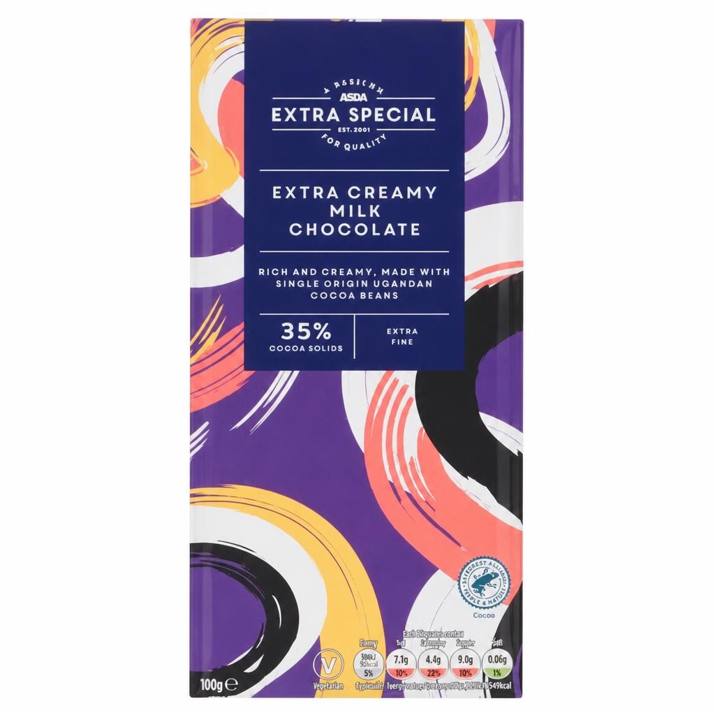 ASDA Extra Special Extra Creamy Milk Chocolate 100g