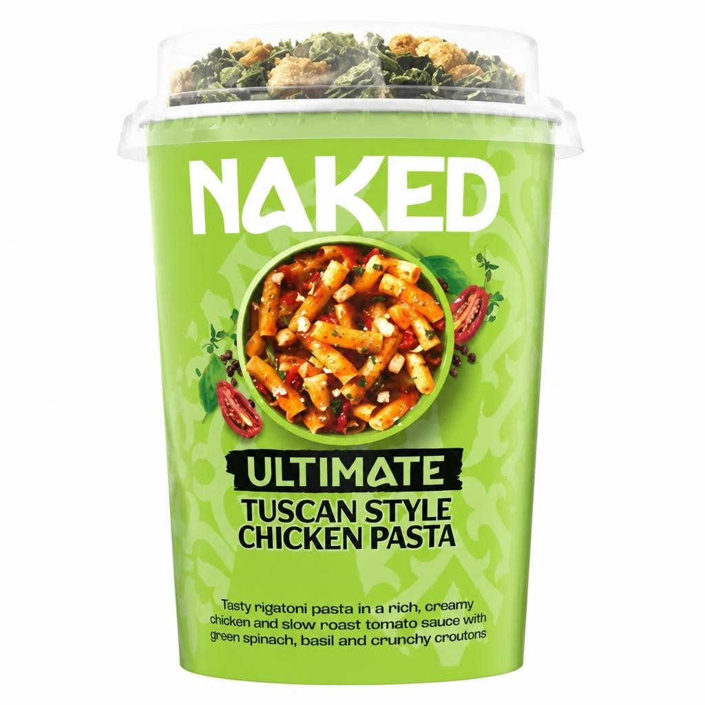 Naked Ultimate Tuscan Style Chicken Pasta 74g