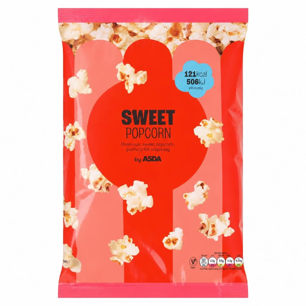 ASDA Sweet Popcorn 100g