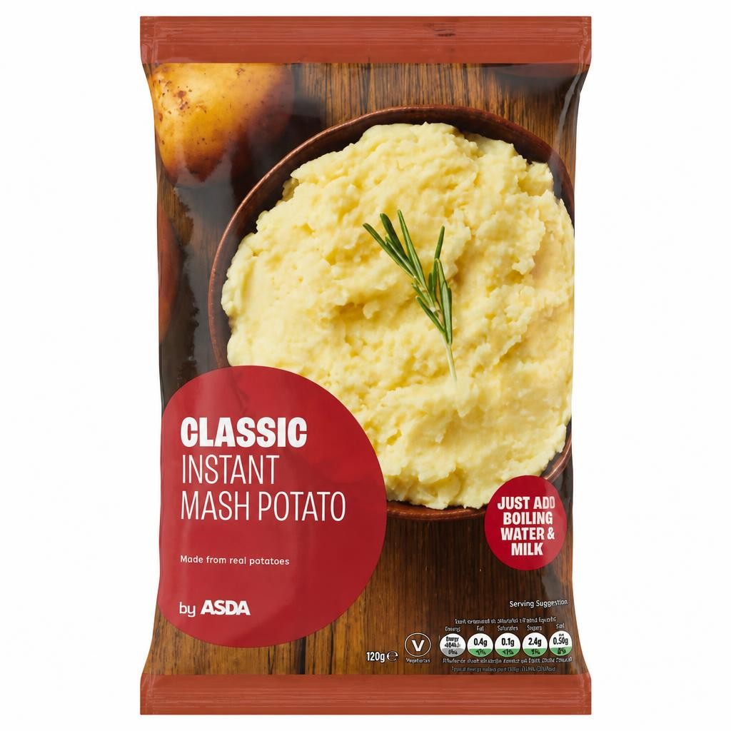 ASDA Classic Instant Mash Potato 180g