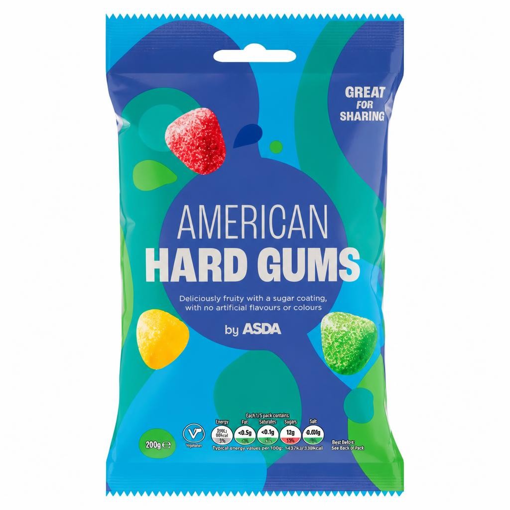 ASDA American Hard Gums 190g