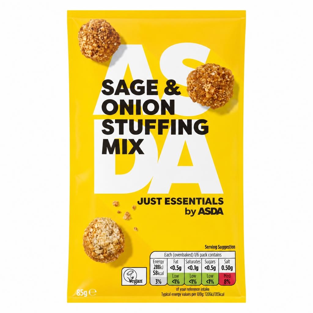 JUST ESSENTIALS by ASDA Just Essentials by  Sage & Onion Stuffing Mix 85g
