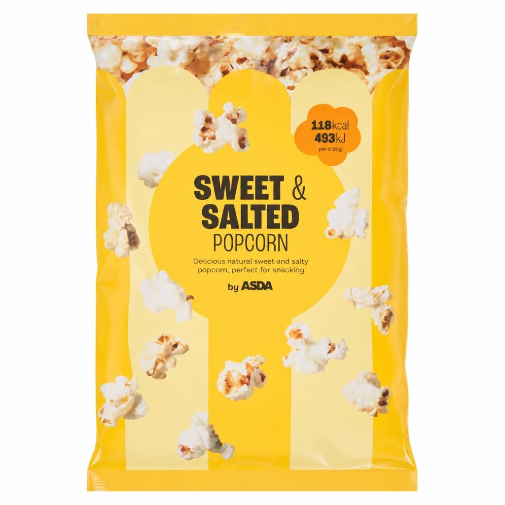 ASDA Sweet & Salted Popcorn 100g