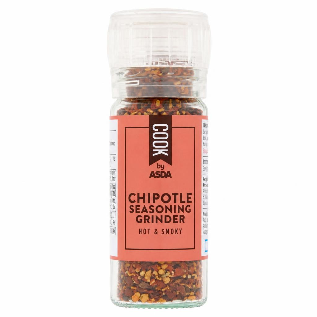 COOK by ASDA Cook Chipotle Seasoning Grinder